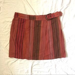 Urban Outfitters pink and neutral wrap skirt!!!